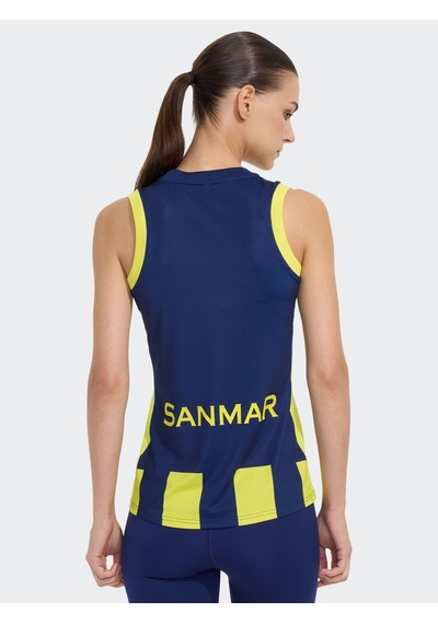 Fenerium Fenerbahçe Voleybol 2026/27 Adidas Çubuklu Kadın Forma Lacıvert-sarı