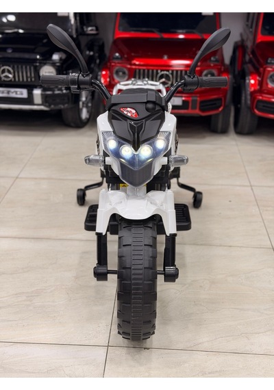 Akülü Motor 3-8 Yaş Beyaz