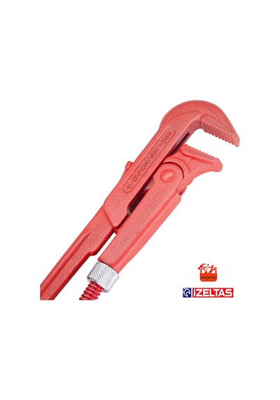 İzeltaş Maşalı Boru Anahtarı 1.5'' Parmak