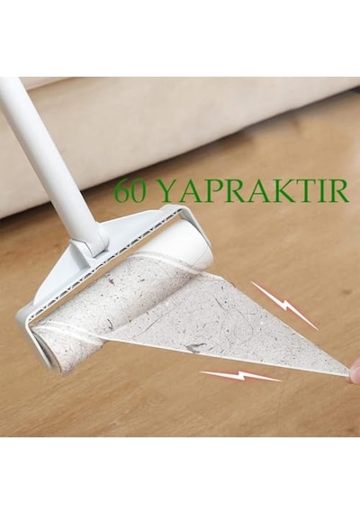 Toplayıcı Rulo 60 Lı 5 Adet Yedek Hediye Çok Renkli