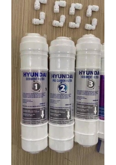 Hyundai Su Arıtma Filtre Seti 5 Li Filtre Seti
