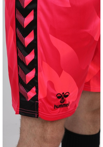 Hummel Elegance Profesyonel Kaleci Şortu Nar Çiçeği