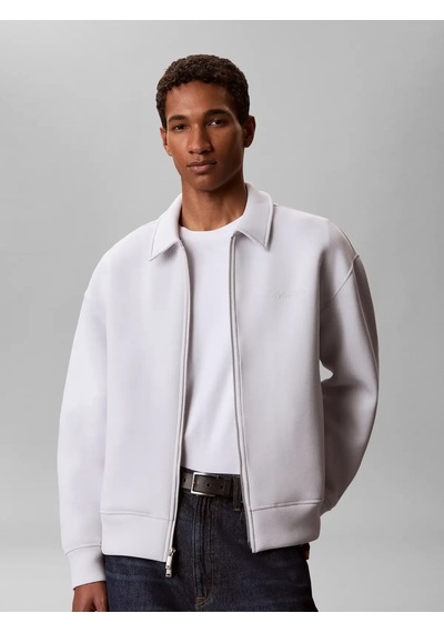 Calvin Klein Ls Coolıng Spacer Fz, Psx Beyaz Erkek Ceket