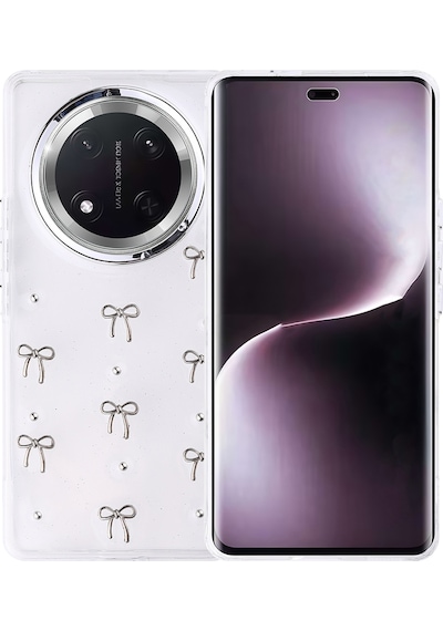Teleplus Honor Magic 7 Lite Kılıf Kutup Desenli Fiyonk Kapak