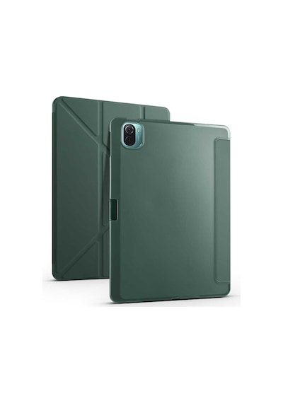 Zore Mi Pad 5 Kılıf Nvth Tri Folding Kalem Bölmeli Standlı Kılıf - Rose Gold