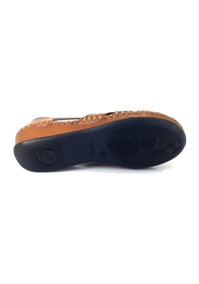 Venüs 18791395 Günlük Hakiki Deri Bayan Sandalet-taba Taba