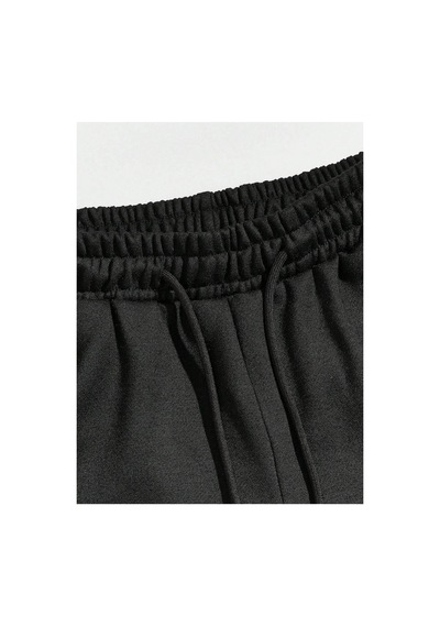 Tarzsokak Hypemode Expression Print Drawstring Waist Eşofman Altı Siyah