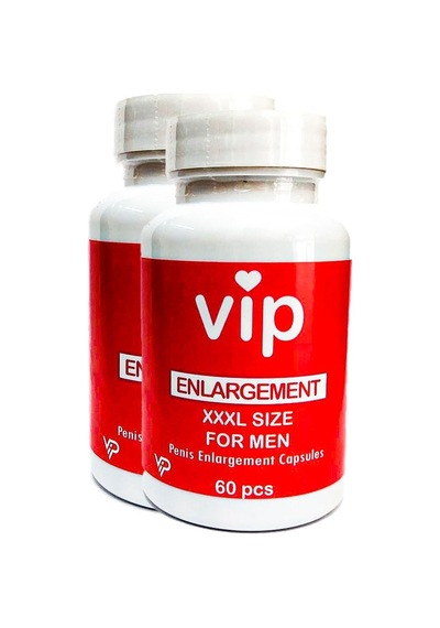 Vip Xxxlcapsules For Men 60 Pcs 2 Adet Erkekler Için Büyütücükapsüller 60 Lı