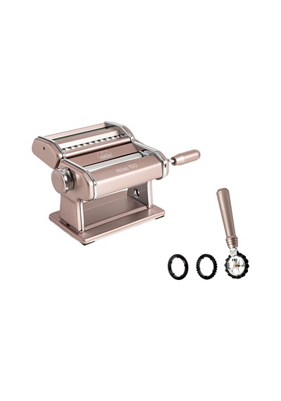 Marcato Atlas 150 Pastel Pembe Makarna Makinesi + Pastawheel