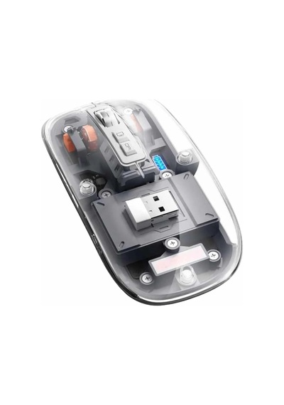 Şarjlı Kablosuz Bluetooth Mouse 2.4ghz Çift Modlu Standart