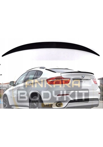 X6 E71 Parlak Siyah Spoiler - Plastik Ürün
