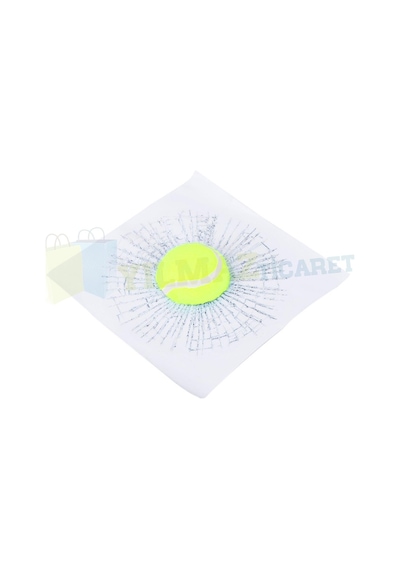 Cam Kırık Tenis Topu Oto Sticker Araba Etiket Yapıştırma 3D