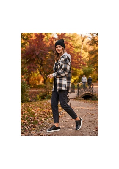 Polologin Butik Kadın Siyah-hardal-krem Ekose Oduncu Gömlek Gri Kapşonlu Oversize Kışlık / Sonbaharlık Gömlek Ceket Siyah Polologin Butik Kadın Siyah-hardal-krem Ekose Oduncu Gömlek Gri Kapşonlu Oversize Kışlık / Sonbaharlık Gömlek Ceket Siyah