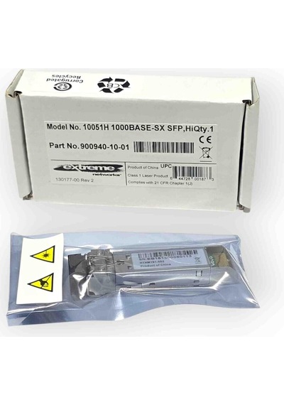 Networks 10051h 1000base-sx Sfp Mmf 220-550 Meters Lc Connector Industrial Temp-135488