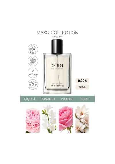 Ixora K294 Rose Kadın Parfüm EDP 100 ML