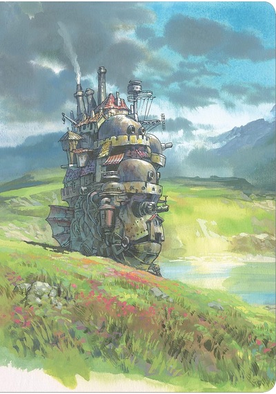 Howl's Moving Castle Journal Castle By The Lake 103 Ivory