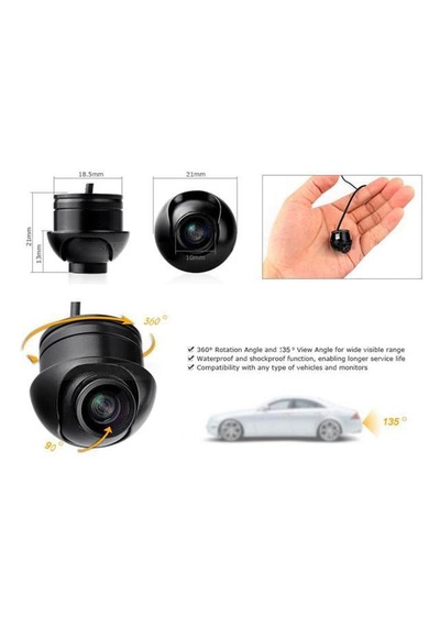 4 Adet 2 2 Cm Mini Kamera Ve 7 İnç Dvr Monitör 12 Volt 256 Gb
