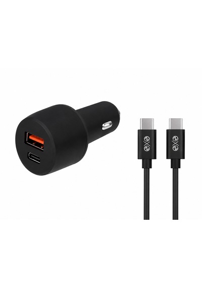 Exe 38w Hızlı Araç Şarj Cihazı Type-c Kablolu 1