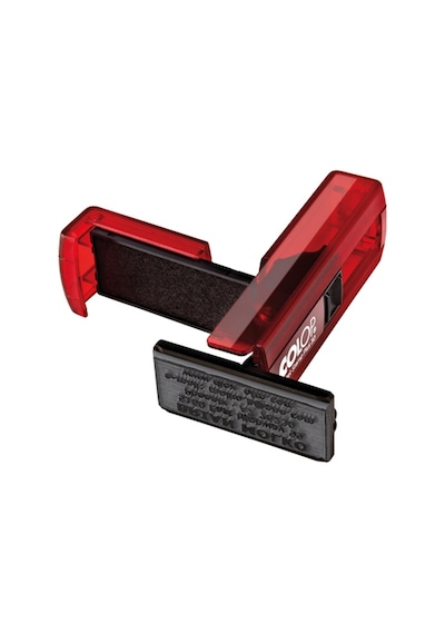 Colop Cep30 Kaşe Kırmızı Kasa Kırmızı Keçe - 18 x 47 MM