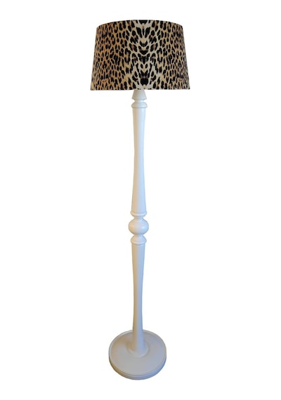 Masif Ayak,Leopar Desen Lambader,Abajur,Köşe Aydınlatması Masif Ayak,Leopar Desen Lambader,Abajur,Köşe Aydınlatması