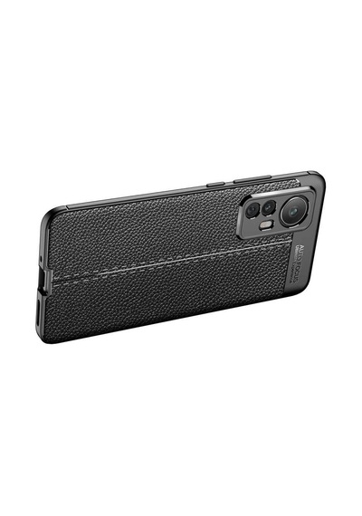 Xiaomi Mi 12 Kılıf Deri Görünümlü Silikon Kamera Korumalı Üstün Koruma Pazarplus Lacivert