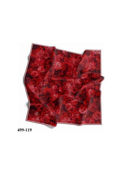 Mono Scarf Mono Dijital Organik Soft Eşarp 499-119 Çok Renkli