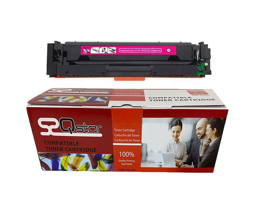 Hp W2033x Cf415x Uyumlu Toner Kırmızı Yüksek Kapasite Çipli Toner 6000 Sayfa