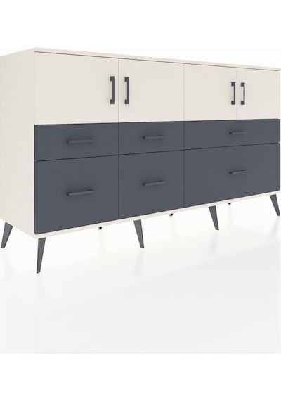 Hyperion Konsol 4 Raflı 6 Çekmeceli 4 Kapaklı 176x44x99 Aytaşı-ay Aytaşı-aytaşı/antrasit Hyperion Konsol 4 Raflı 6 Çekmeceli 4 Kapaklı 176x44x99 Aytaşı-ay Aytaşı-aytaşı/antrasit