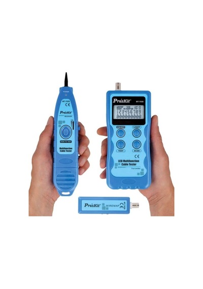 Proskit Mt-7059 Lcd Çok Fonksiyonlu Kablo Test Cihazı