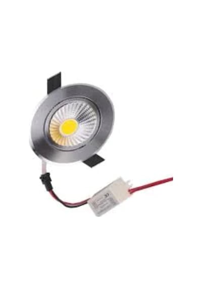 5 Watt Cob Led Spot Krom Kasa Led Spot Beyaz Işık