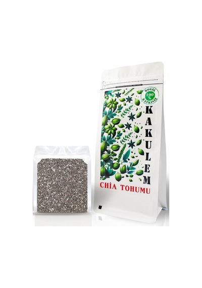 Sertifikalı Glutensiz Doğal Katkısız Chia Tohumu Vegan Protein 500 Gr