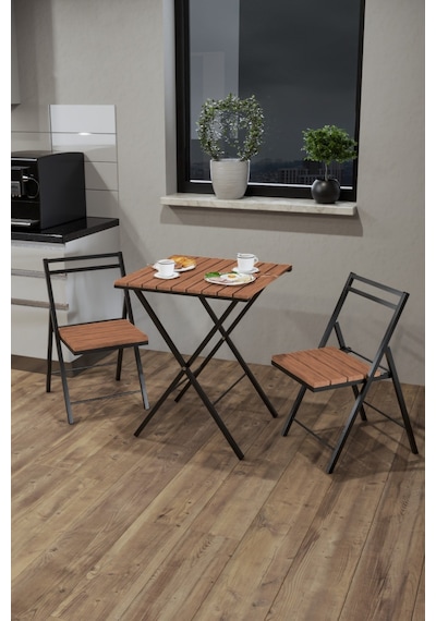 Ege Bistro Takım , Mutfak Masa Takımı , Bahçe Masa Takımı 2124 Ahşap