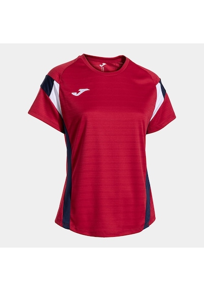 Joma Montreal Kadın Sıfır Yaka Kırmızı Spor Tişört 902518.331 Kırmızı