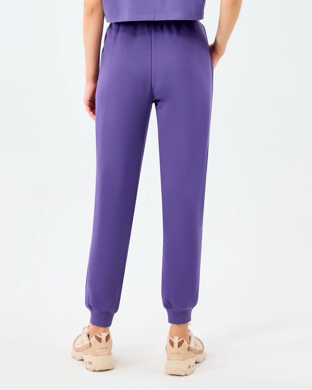 Skechers W Jogger Sweatpant Kadın Mor Eşofman Altı S2520231-0277 Mor