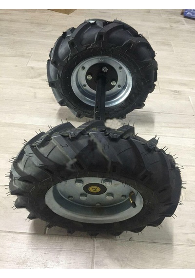 Çapa Makinası Teker Takımı 4.00 X 80 27 Mm Sabit Aks-44242