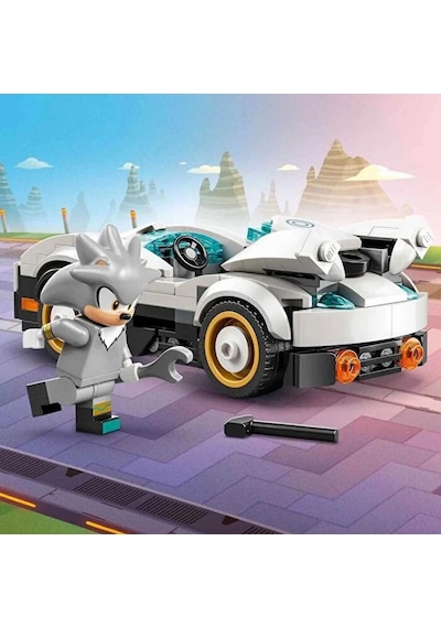 Sonic The Hedgehog Silver In Arabası Knuckles In Canavar Kamyonuna Karşı 77118 Diğer