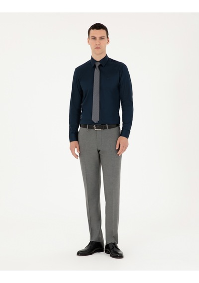 Pierre Cardin Erkek Lacivert Gömlek Basic 50286102-vr033 Lacivert
