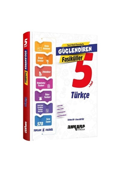 5. Sınıf Türkçe Güçlendiren Fasikül Seti Ankara Yayıncılık