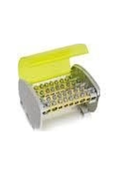 Çetsan 2+8 Delikli 4 Kutuplu Dağıtım Ünitesi Kapaklı 125 Amper 7x12mm