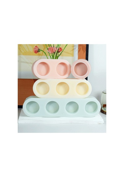 Oval Saksı Taş Tozu Kalıbı