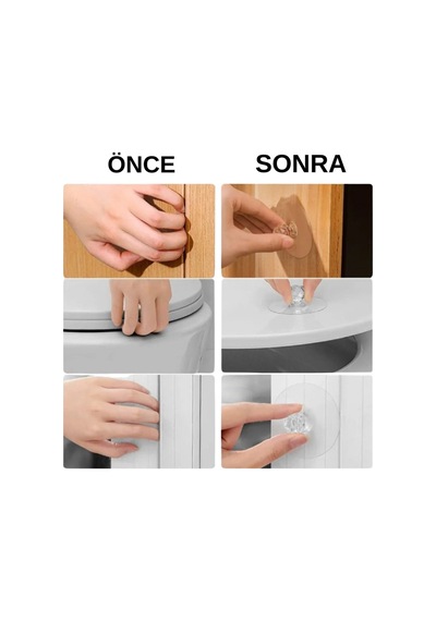 12 Adet Dolap Çekmece Kristal Görünümlü Tutacak Set Pratik Yapışkanlı Mobilya Komidin Kulpu Askı Pla Diğer