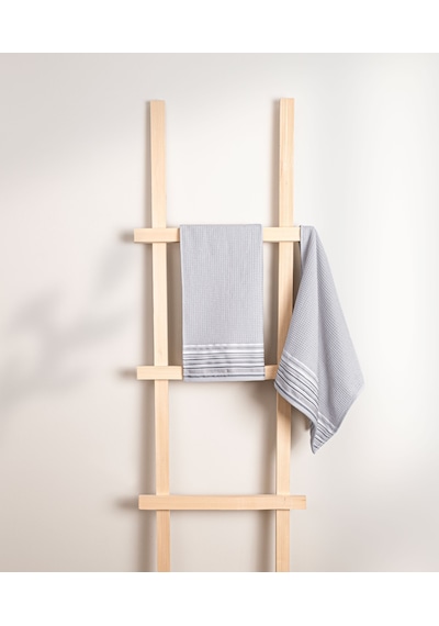 Koza Home Limira 2li Gri Yüz Çeyiz Havlusu 50x90 2247 Gri
