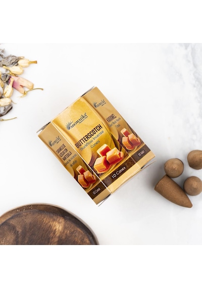 Aromatika Karamel Aromalı Geri Akışlı Şelale Tütsü