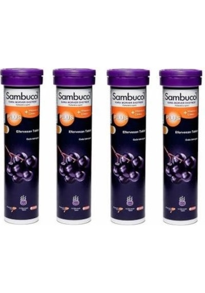 Sambucol Plus Efervesan Tablet 4 Adet