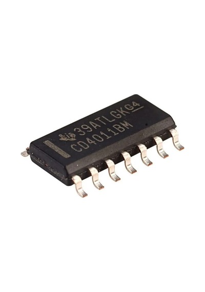 Cd4011 Soıc-14 Smd Nand Gate Ic Invertör Ve Kapı Entegresi