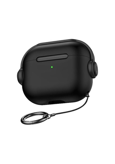 Pro/pro 2 Djpods Sert Malzemeli Kilitli Kapak Askı Aparatlı Pro/pro 2 Uyumlu Kılıf Siyah - Siyah