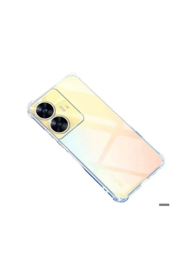 Realme C55 Uyumlu Şeffaf Yumuşak Kılıf Kamera Ve Ekran Çıkıntılı