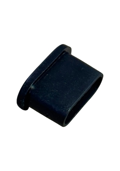 Cateksss 15x30 Mm Elips Bombeli Profil Tapası Siyah - 20 Li Paket