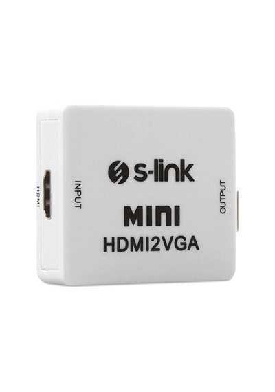 S-link Sl-hvc10 Hdmı To Vga + Audio Çevirici Kdo