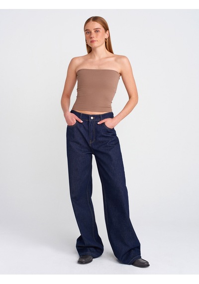 Dilvin 20659 Crop Top-vizon Vizon